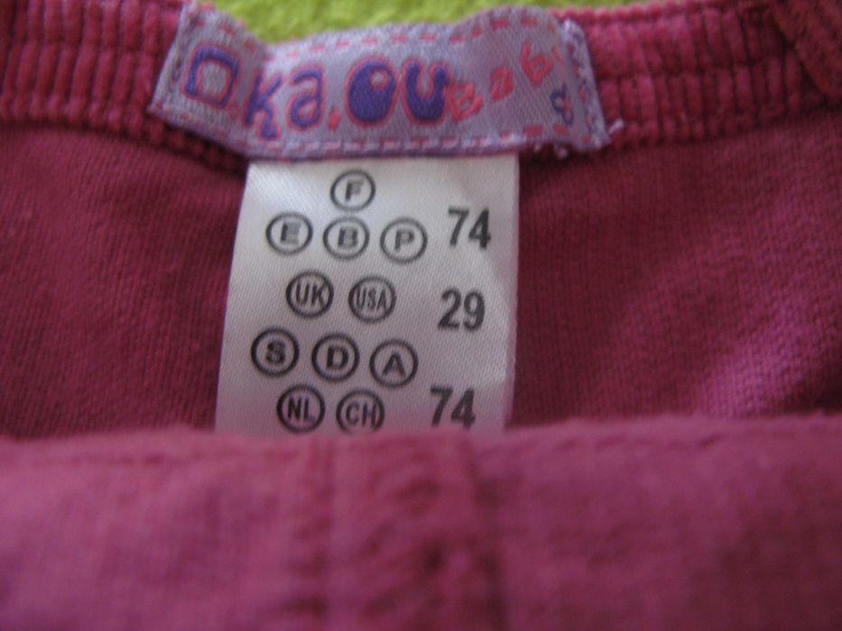 Roupa de bebé (menina) – 12 Meses