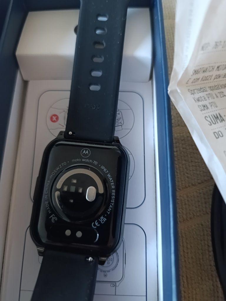 Smartwatch Motorola moswz70-pb