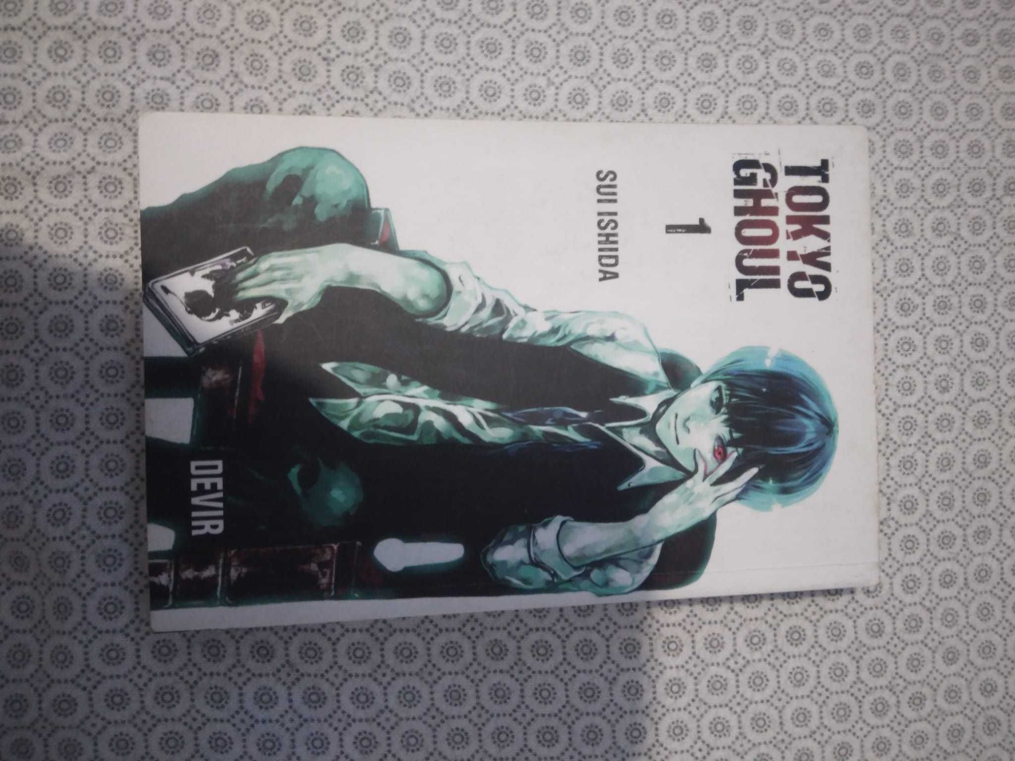 Livros - Tokyo Ghoul 1, 9 e 10 (manga)