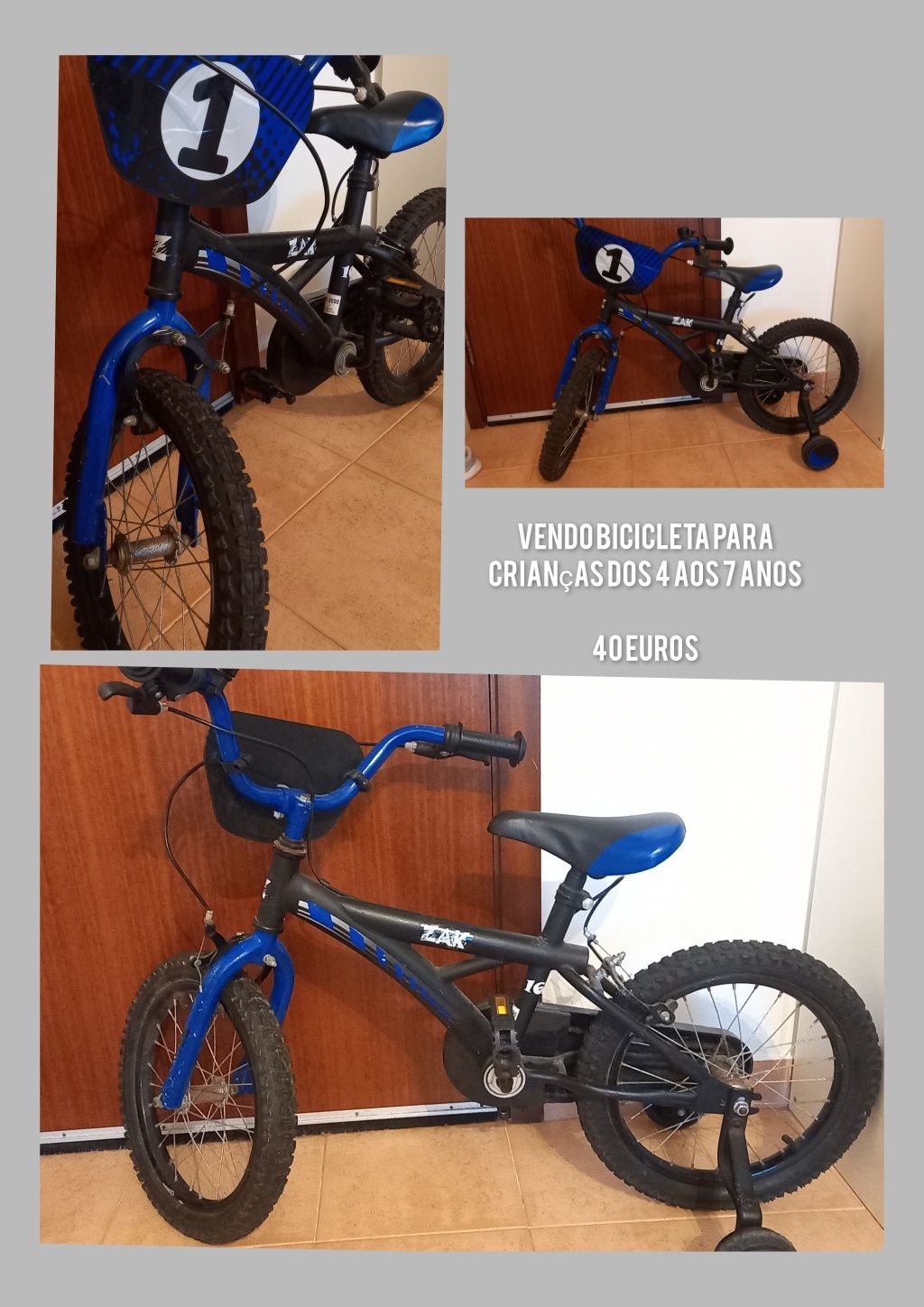 Bicicleta infantil