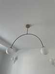 Lampa łuk beżowa Aldex NOWA, ściągnięta po 1 dniu