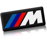 BMW M Power M3 M5 - símbolo autocolante resina