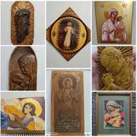 "Religijne"-piękne obrazy i rzeźby o tematyce religijnej, dewocjonalia