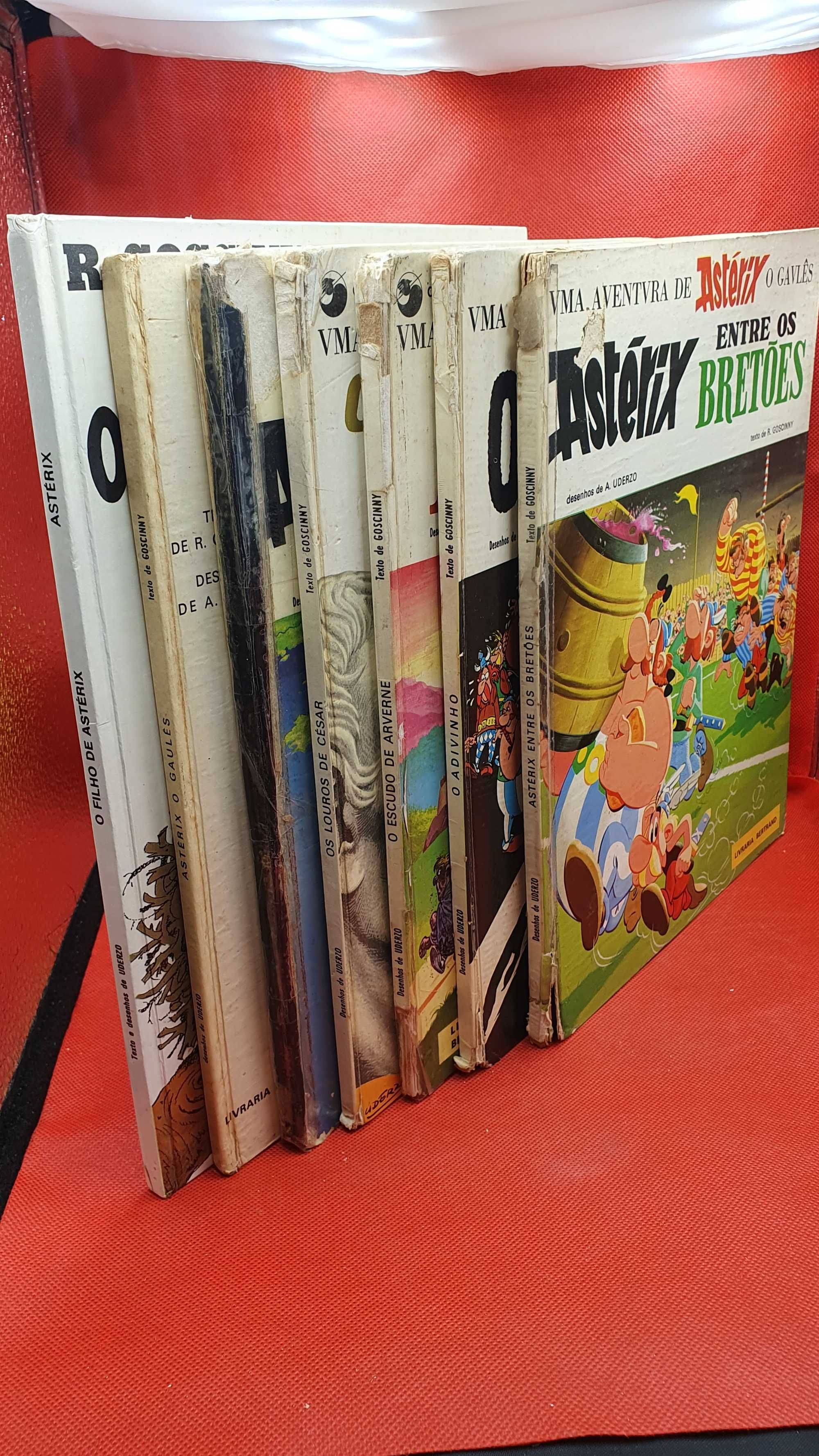 Livro - REF PINF - Lote de Livros Asterix, Ler preços na Descrição.