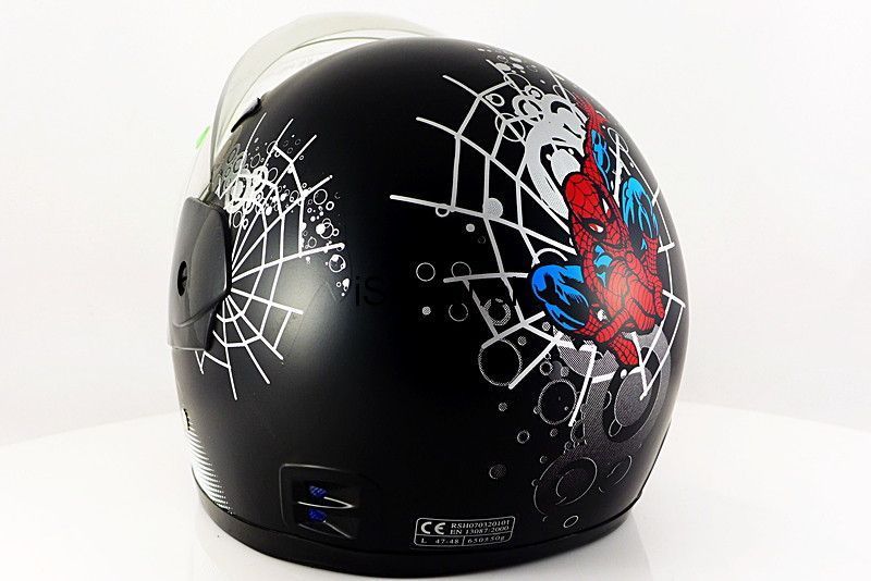 NOWY Świetny prezent kask dziecięcy Spiderman z wzorem - 3 kolory