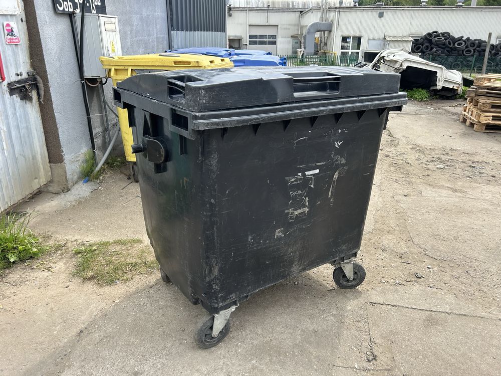 Kosz na śmieci 660l pojemnik na odpady WEBER , śmietnik 1100l 350