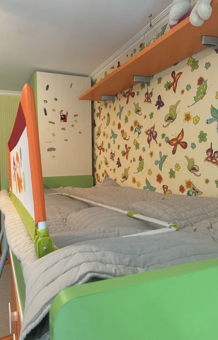 Двухэтажная детская кровать двухярусная кровать двоповерхове ліжко