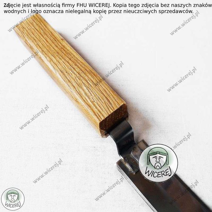 Nóż do Odsklepiania Nierdzewny z Profilowanym Ostrzem 20cm hartowany