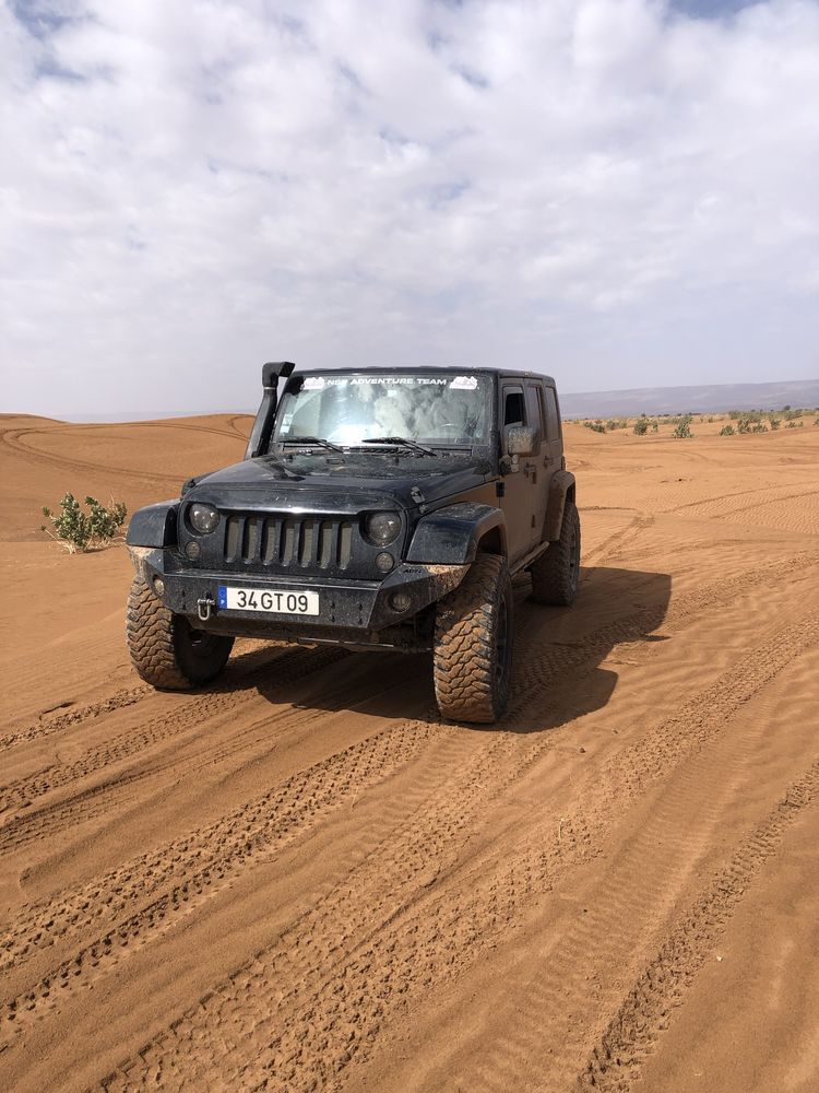 Parachoques afn com base para guincho jeep wrangler