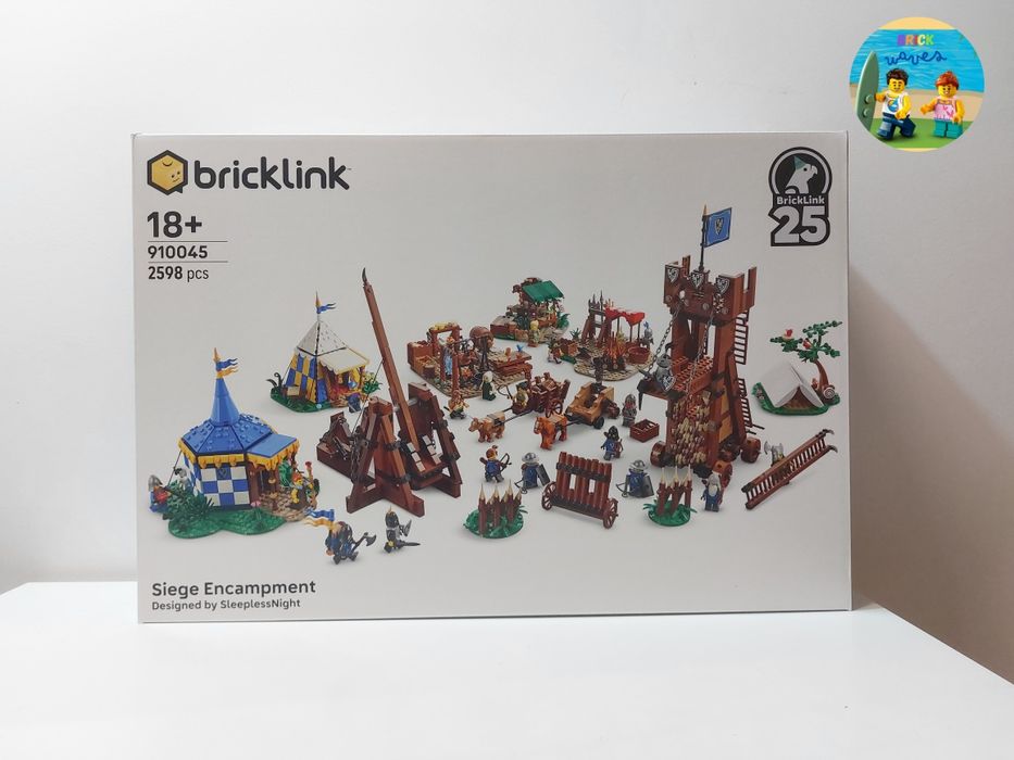 ENVIO GRATIS-LEGO 910045 Siege Encampment (Bricklink Series 4)