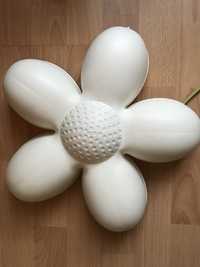 Ikea Smila Blomma lampka kinkiet biały kwiatek