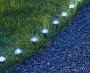 Lampki solarne ogrodowe-Nowe