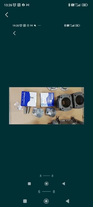 Fiat 126p kompletny zestaw do remontu silnika.