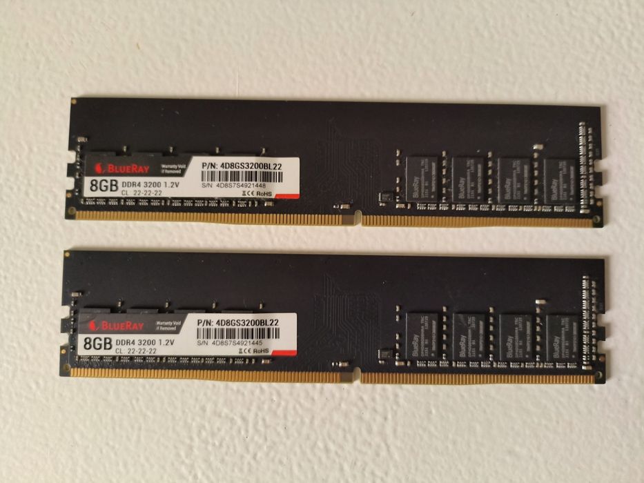 16GB RAM DDR4 3200MHz