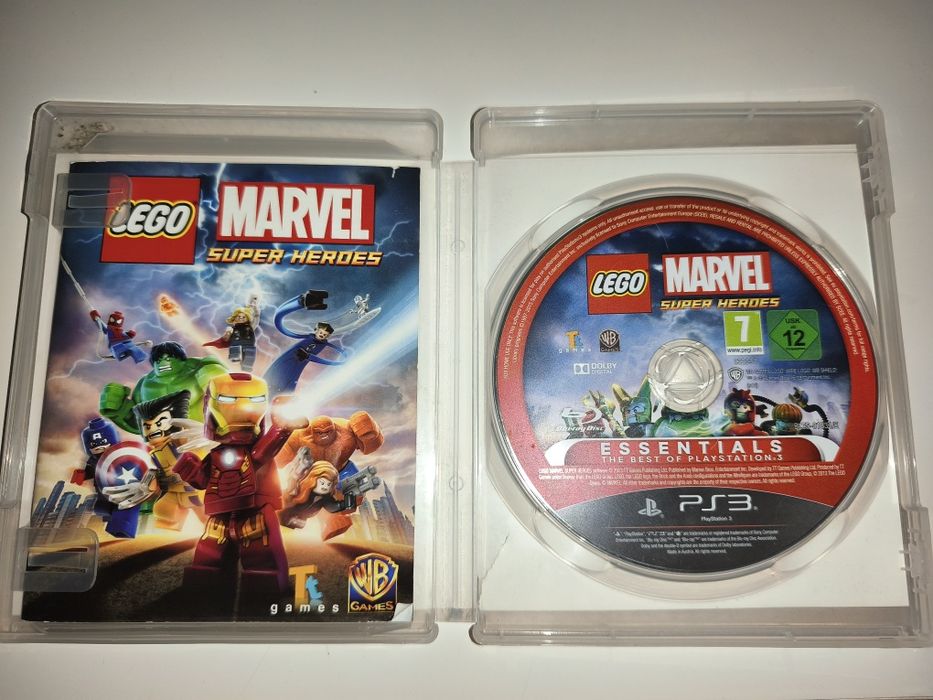 Gra Ps3 Lego Marvel super Heroes PL gry PlayStation 3 Sonic Rayman GTA