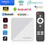 Smart TV Box MORTAL -Т1Х.  Android 14 смарт приставка
