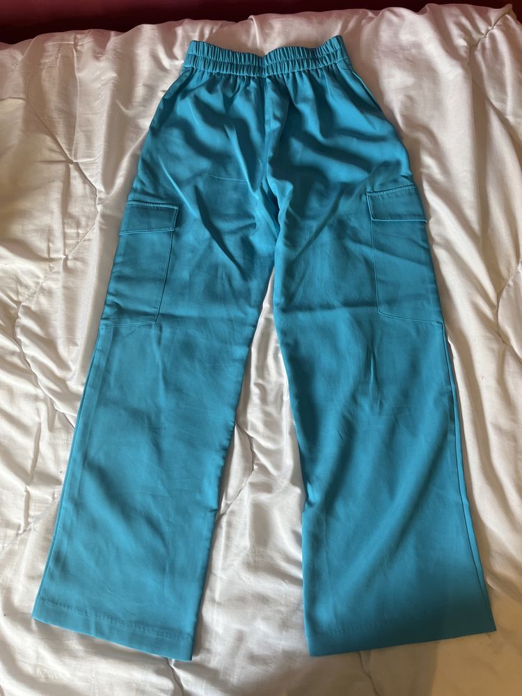 Niebieskie spodnie XXS