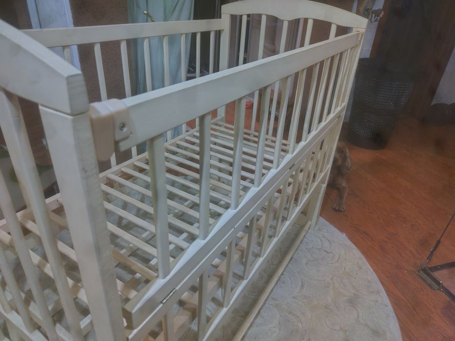 Нова дитяча краватка(ліжко),надійна в стані (зібрав/розібрав)