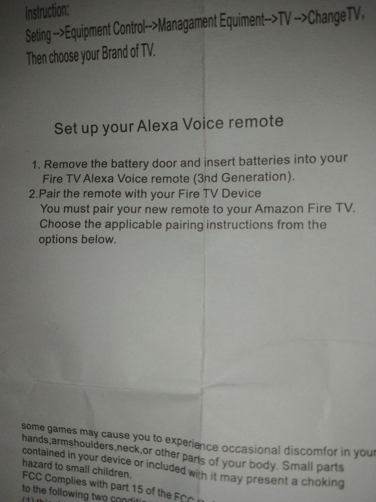 Pilot Alexa Voice Remote (3. generacji) z funkcją sterowania