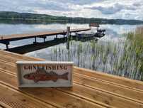 Wynajmę dom z linią brzegową jeziora łódka sauna grzyby WOLNY OD  28.0