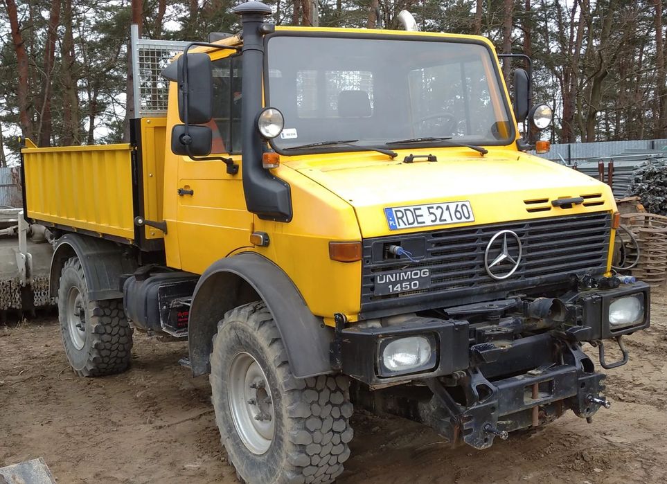 Mercedes-Benz Unimog  Mercedes UNIMOG Samochód Specjalistyczny Wywrotka 4X4