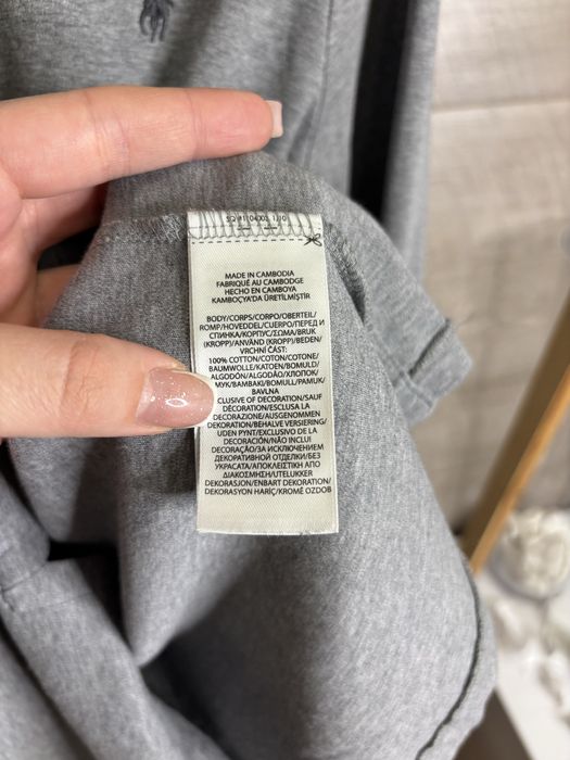 Чоловічий оригінальний лонгслів поло Polo Ralph Lauren slim fit L