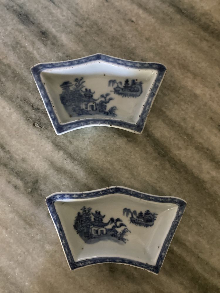 2 cinzeiros / saleiros cantao antigo