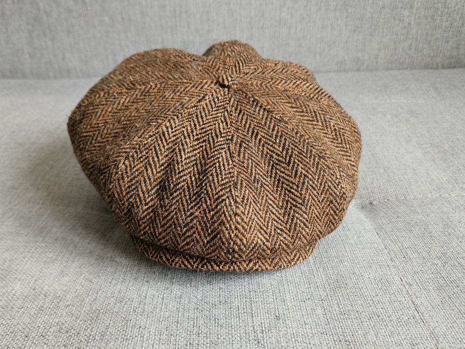 Kaszkiet wełniany Harris Tweed Sterkowski 60 Peaky