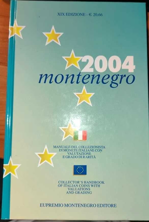 Książka Montenegro-monety włoskie