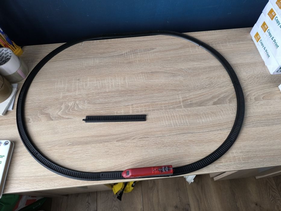 Kolejka tory pociąg