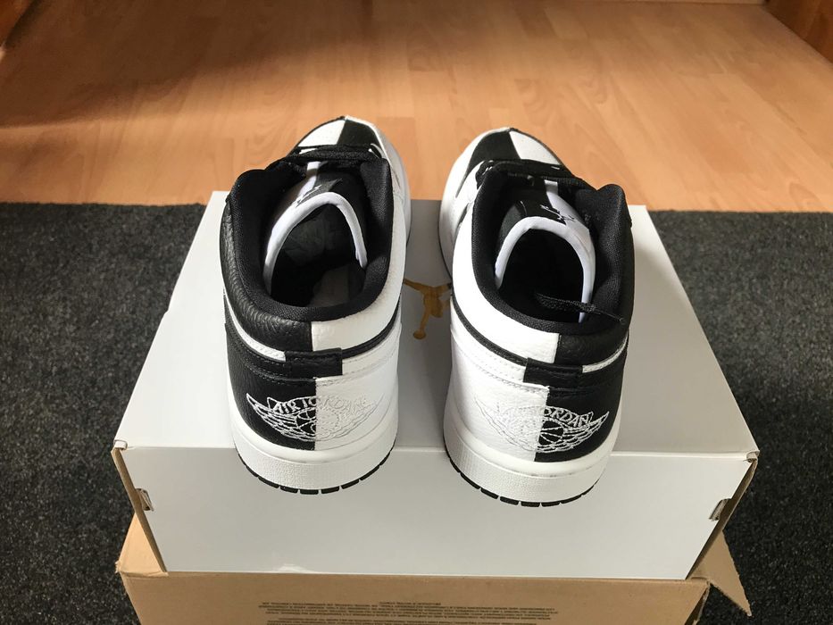 NOWE Air Jordan 1 Low SE Homage Split White Black (W) r.44 (11,5 US)