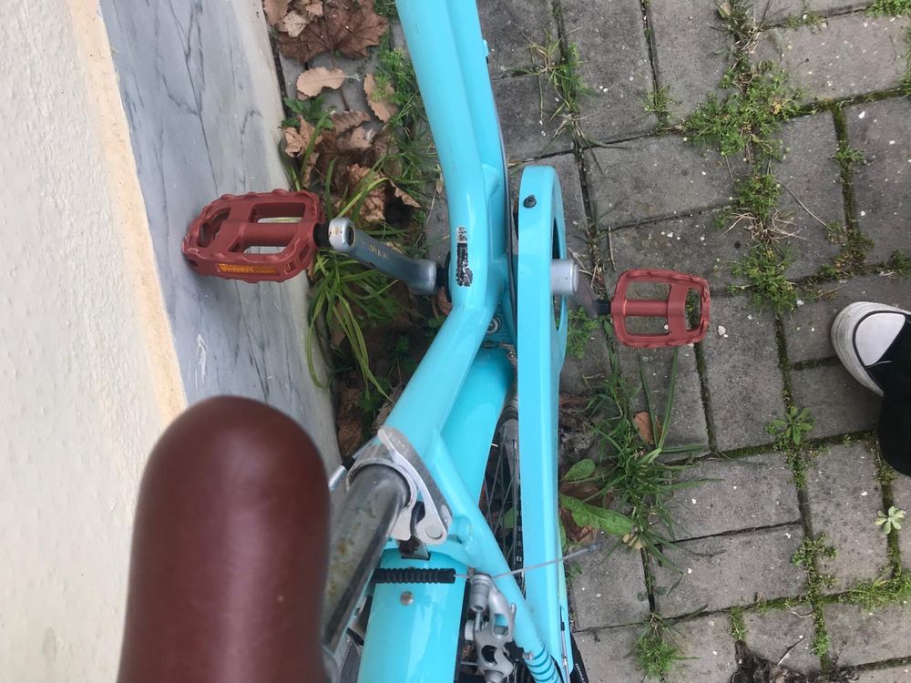 BICICLETA DE CIDADE DE CRIANÇA BTWIN 500 24 POLEGADAS 9-12 ANOS