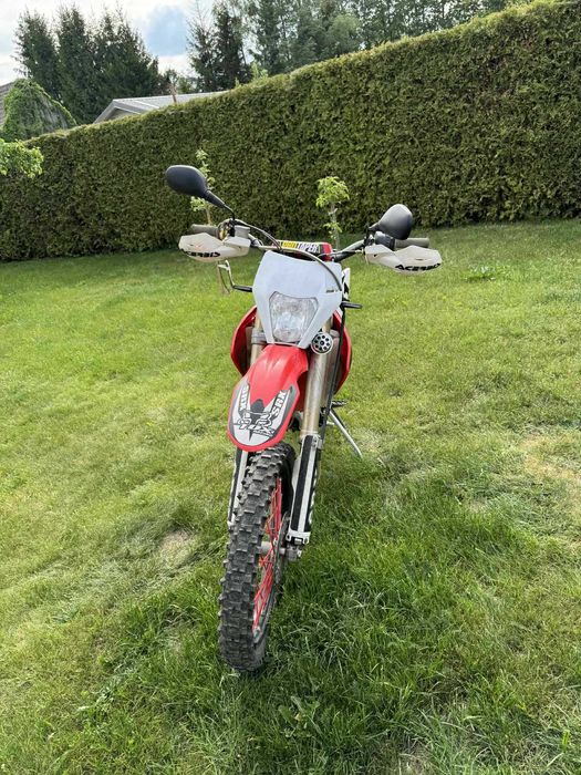 Honda crf 250r homolgacja ważny przegląd oraz oc.