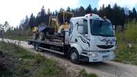 Pomoc Drogowa transport maszyn budowlanych i rolniczych laweta