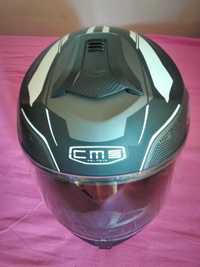 Capacete E Casaco Motard