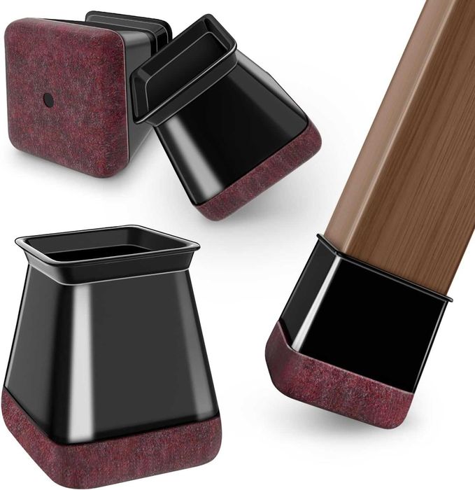 OCONDA Ochraniacze na nogi krzeseł Silikonowe 24 szt Roz.M-20-25.9mm