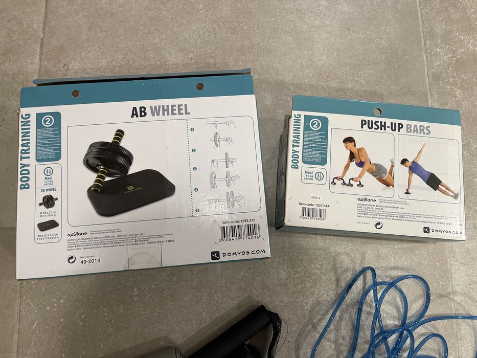 Equipamentos para exercicios/ ginastica