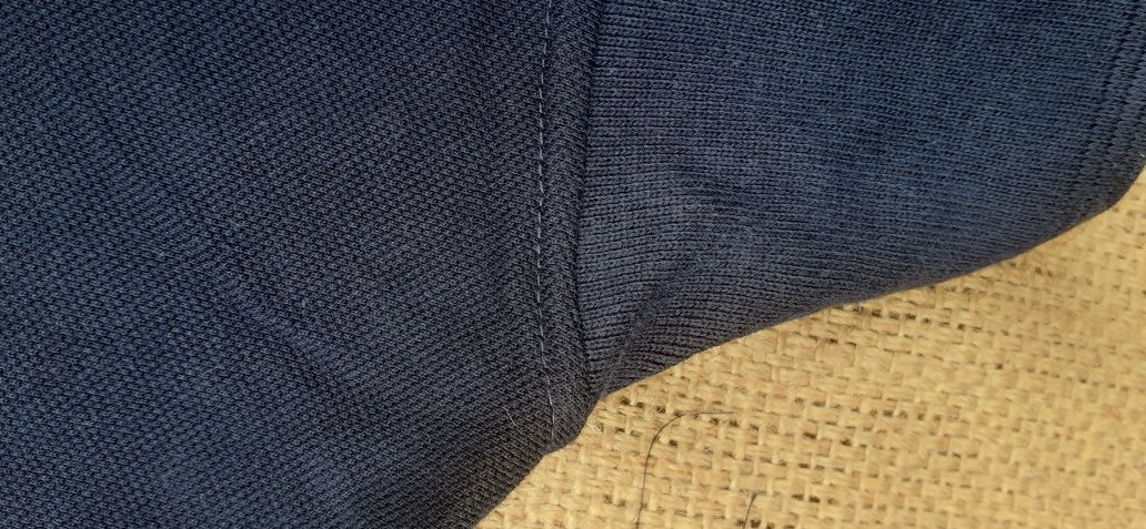 Polo granatowe, M, mundurek z haftem
