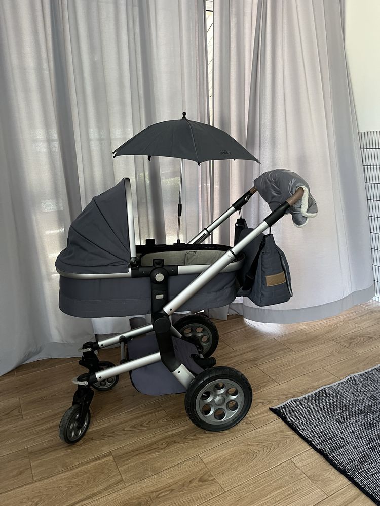 Коляска Joolz Day Quadro Blue 2 в 1 і аксесуари