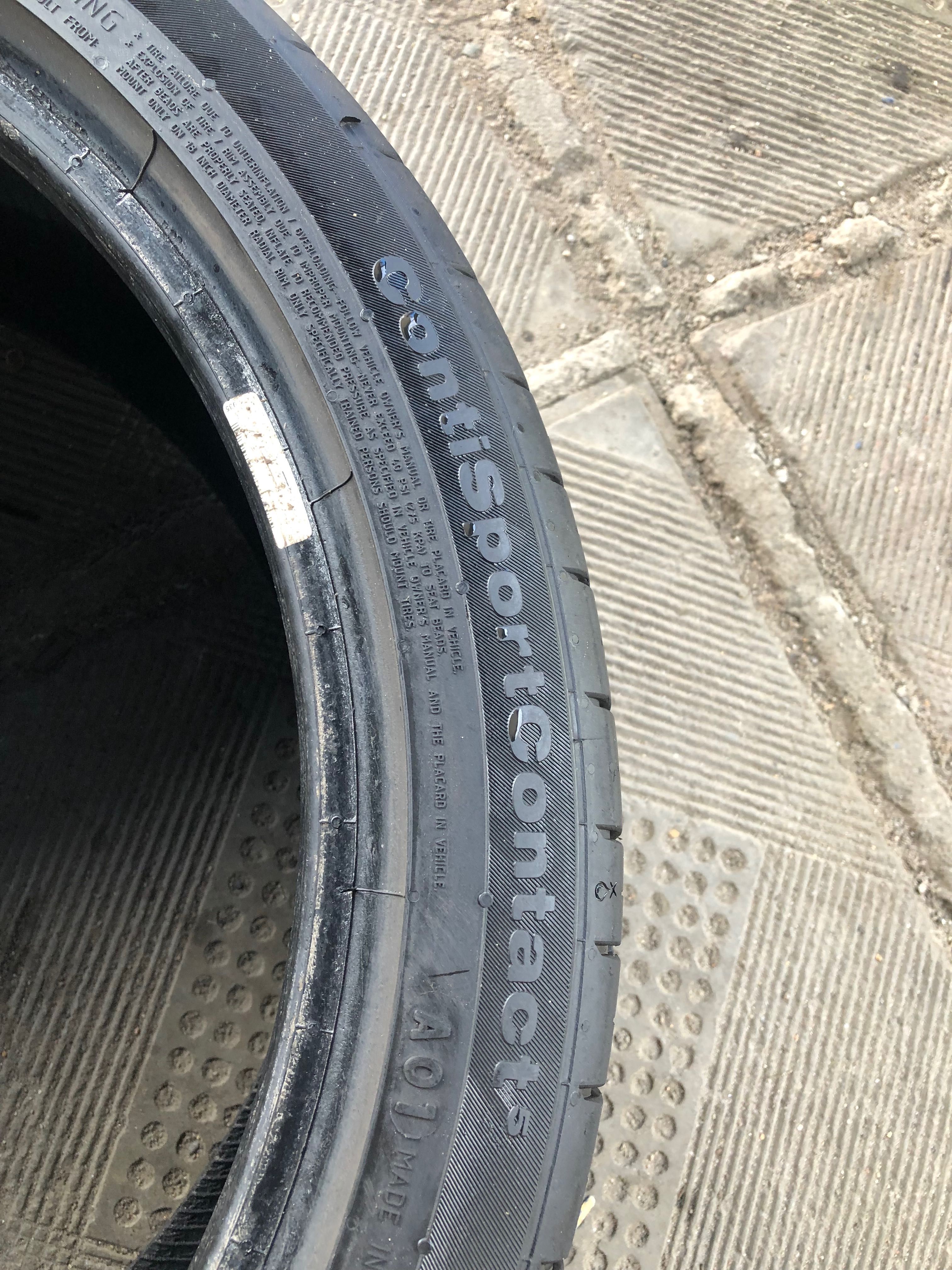 225/40R18-4шт Continental орігінал із Німеччини 7,5мм в наявності!