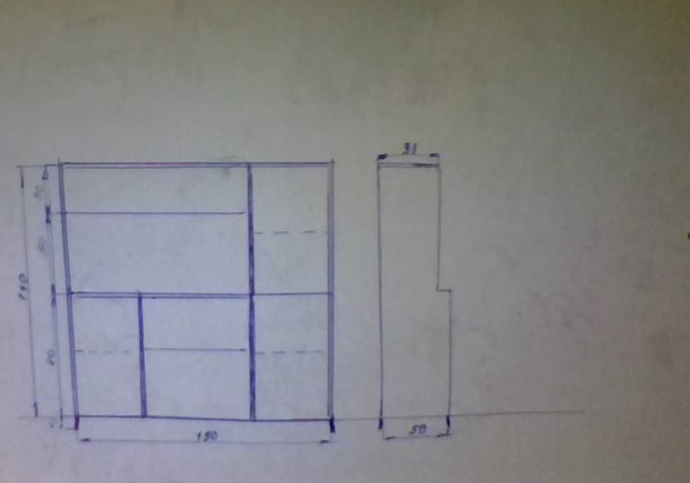 Продаю книжный шкаф-стеллаж  с советских времен