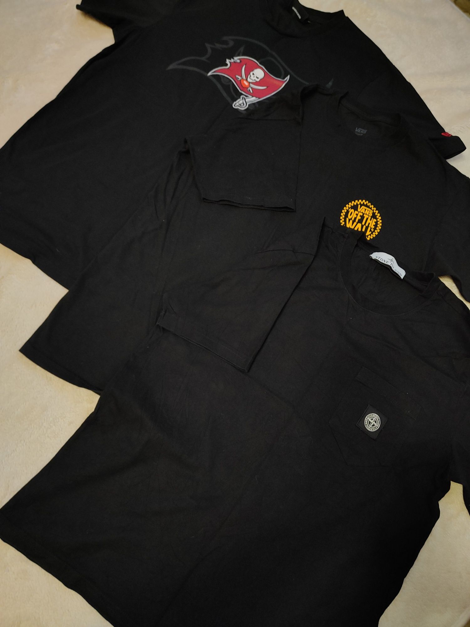 Футболки New era, Stone island
