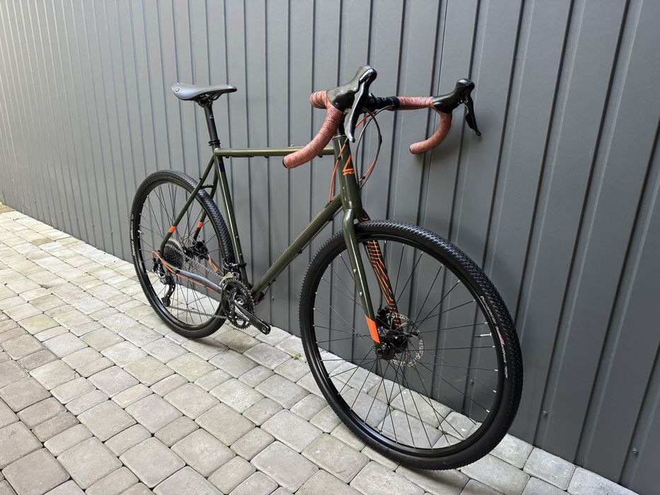 Гравійний Хромольвий Велосипед Fuji JARI 2.3. Brooks Cambium C15