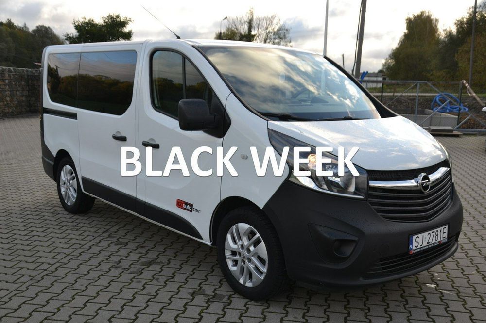 Opel Vivaro 1,6 cdti 125ps* 6-biegów* 9-osobowy* 2x klima* nawiewy * ICDauto