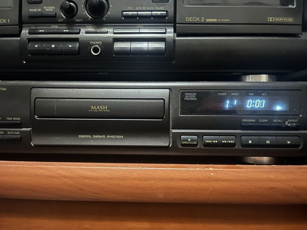 Kompakt technics SL-PG370 sprawny :)