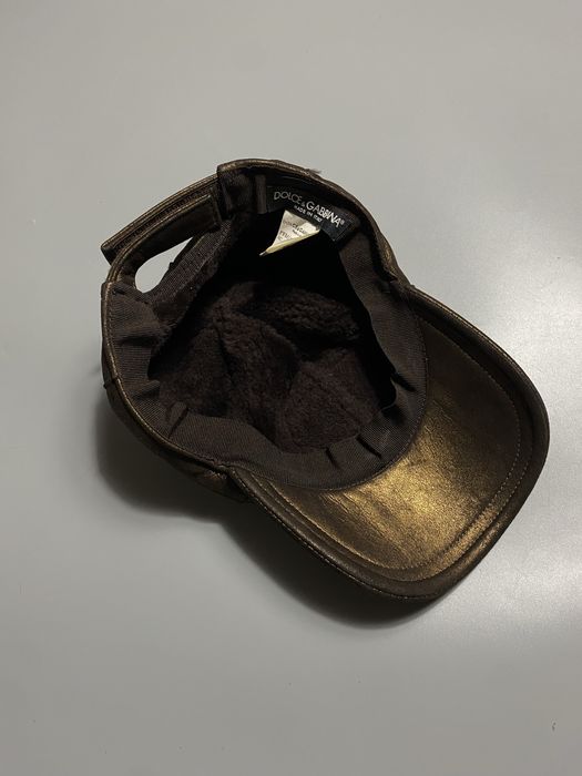 Dolce & Gabbana рідкцсна кепка хутряна y2k vintahe