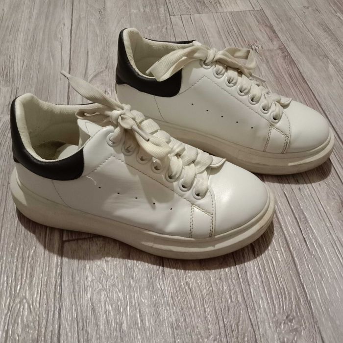 Кроссовки кеды женские белые 37 размер