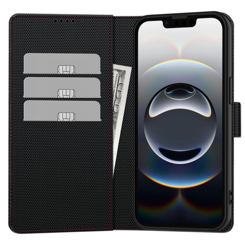 Tech-Protect Wallet Rs Galaxy S25 Black/Red
