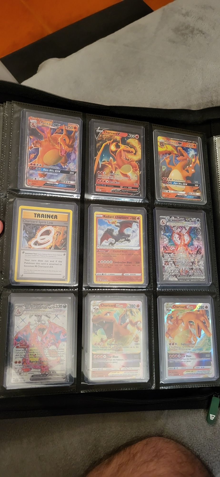 Pokémon Charizards GX V EX VStar Radiant Vmax