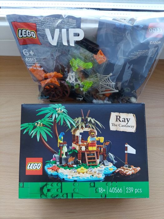 Lego Ideas Rozbitek 40566 + polybag Halloween 40513